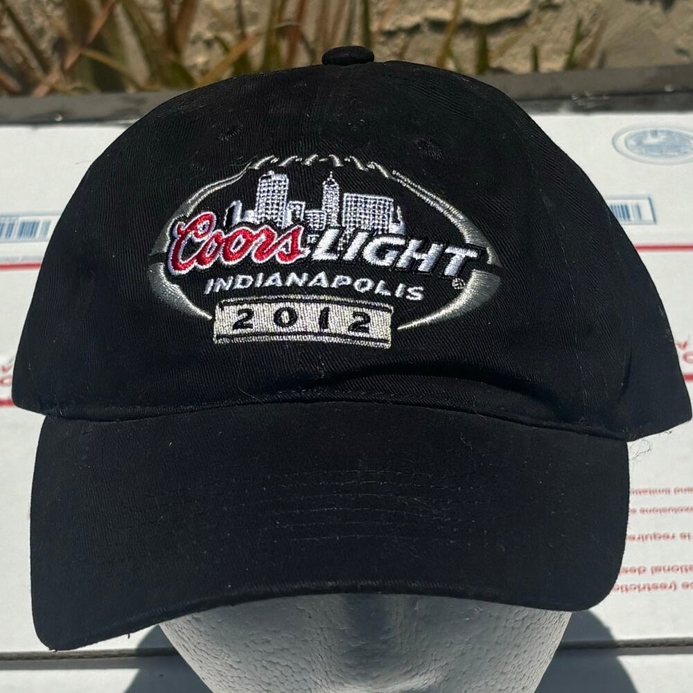 Black & Red Coors Light Men's Hat